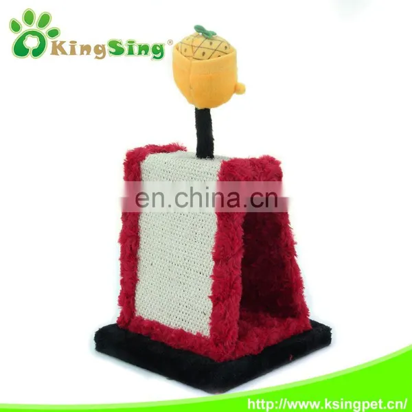 Watermelon Poult Slope Traning Scratching Post for Small Cats, Easy to Assemble photo-3