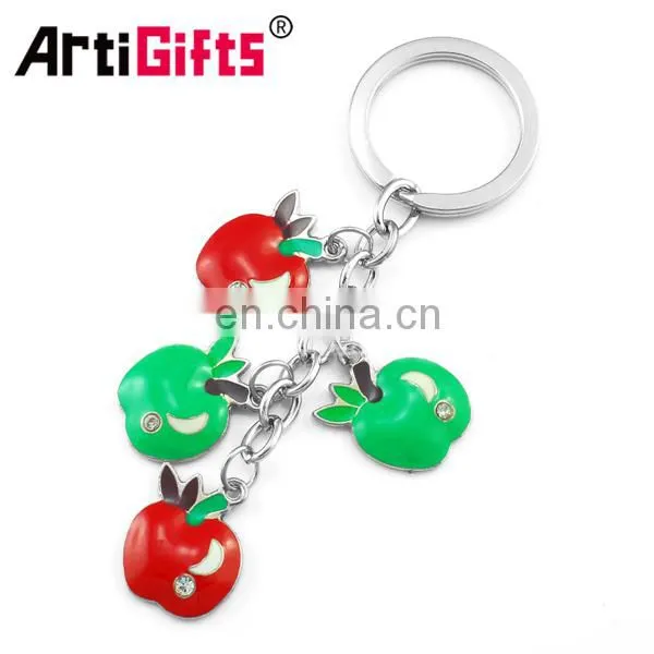 Customize Metal Spinner Letter r Flower Star Keychain Projector for Kids photo-5