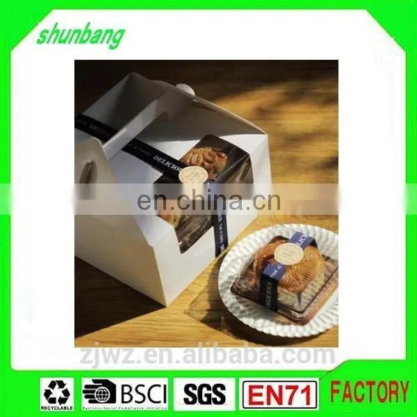 Folding Coated Paper & Food Paper Cupcake Box Printing With Paper Insert photo-2