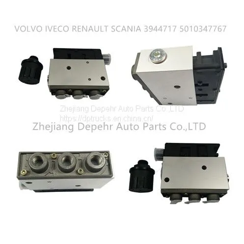 Zhejiang Depehr Heavy Duty European Tractor Brake System Volvo Truck Aluminum Solenoid Valve 3944717/3112823 photo-2