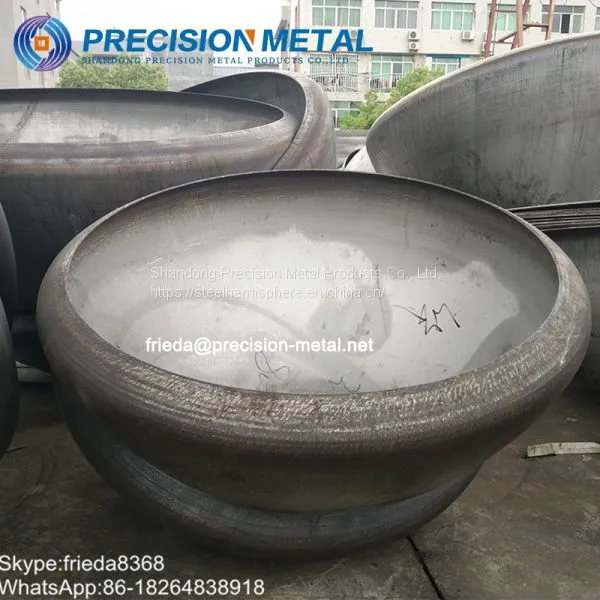 Metal Hemispheres Tank Head 36