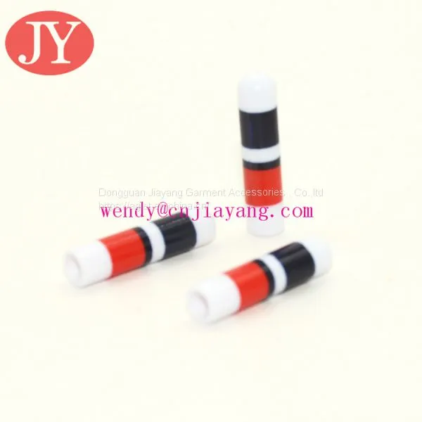 Jiayang White Color Silicone Lace Lock Aglets Tips Cord End photo-5
