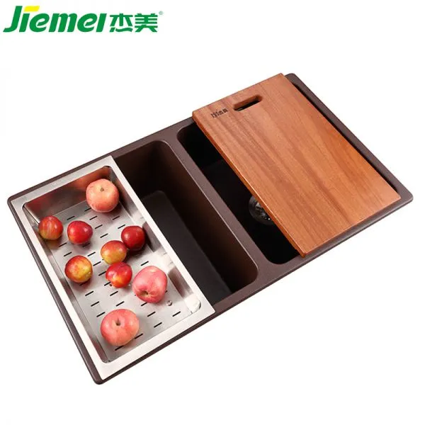 Wholesale Custom Composite Granite Kitchen Sinks For Family photo-4