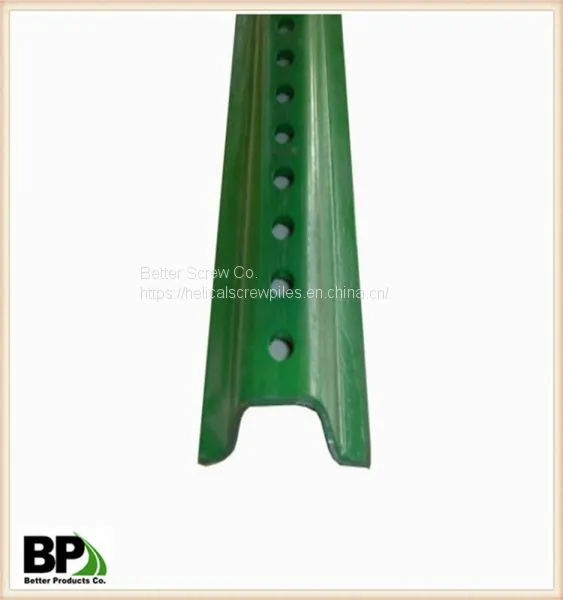 Hot Selling Perforated Galvanized Steel U-Channel Tube | Vineyard Grape photo-2