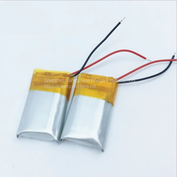 Polymer Lithium Battery Rechargeable Battery 3.7V 501020 80mah Li Ion Battery photo-2