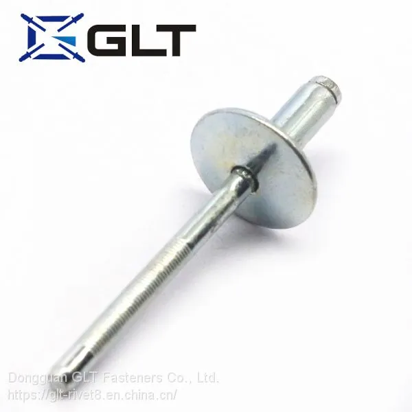 Large Flange Open Type Blind Rivet Supply photo-3
