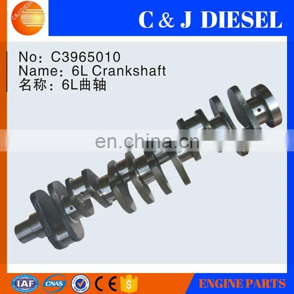 Dongfeng Truck 6L Engine OEM Crankshaft C3965010 photo-2
