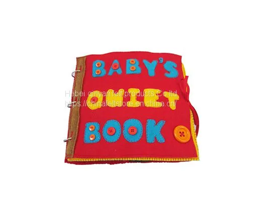 Soft Felt Fabric Quiet Book  photo-3