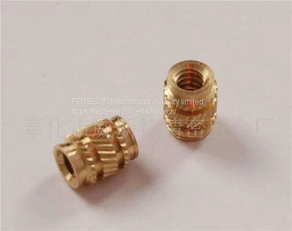 ISC-256/440/632/832/032/0420 Brass Insert Nut Knukles Nuts Insertos Knurling Copper Rivnut Threaded Rivet Ecrou Cejilla Inserti PEM Standard photo-5