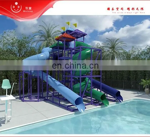 Fiberglass Hot Sales New Barrel and Sled Combination Fiberglass Slides for Water Park photo-6