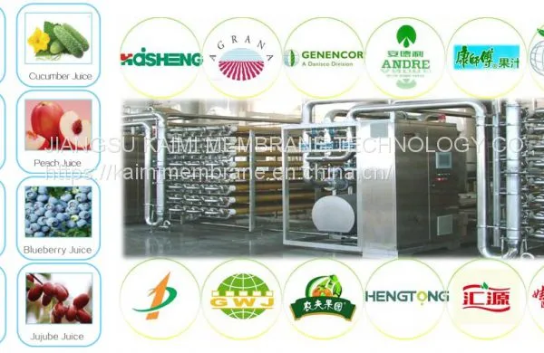 UF Sanitary Tubular Membrane Module for Juice Clarification photo-4