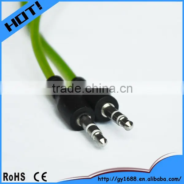 Fabric Braid Car Audio Video 3.5mm AUX Cable photo-2