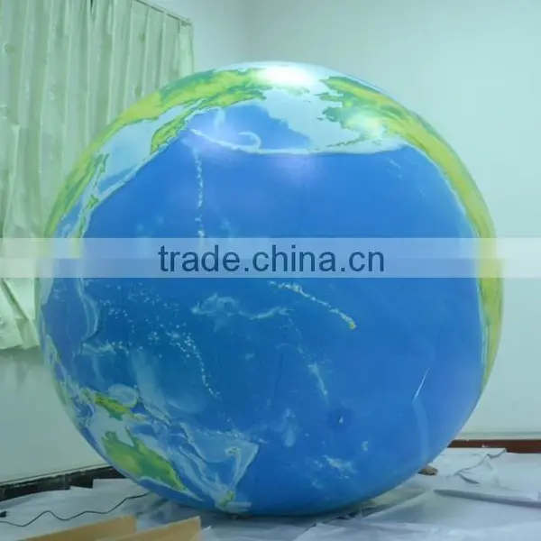 3m Inflatable Earth Balloon,inflatable Earth Globe Beach Ball,inflatable Giant Beach Ball photo-2
