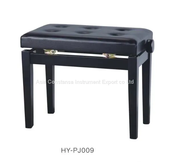 shanghai factory china Hot selling universal duet piano stool Leather Piano bench  China Customized Piano Bench Musical Instrument Accessories