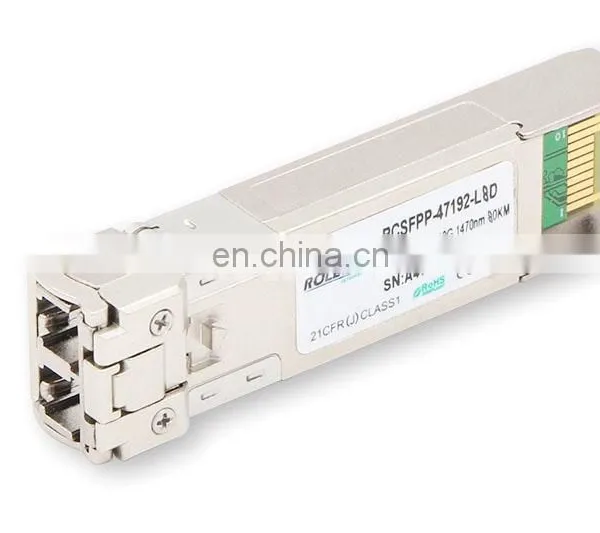 SFP+ 10G 80km CWDM Optical Module, CWDM 1470nm~1610nm 10G CWDM SFP+ Transceivers photo-5