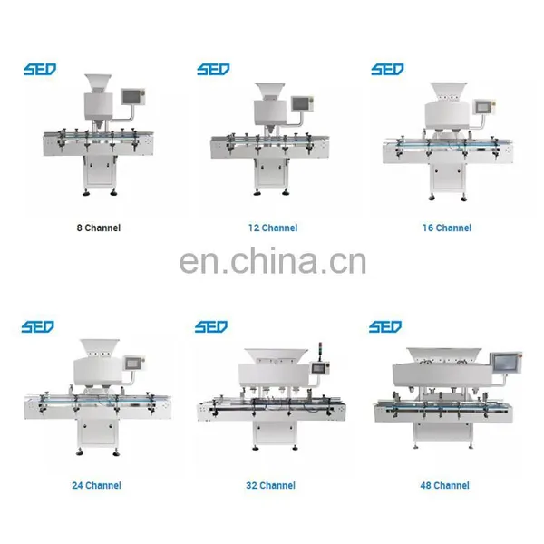 Small Pharmaceutical 8 Channel Electronic Automatic Capsule Counting Machine photo-5