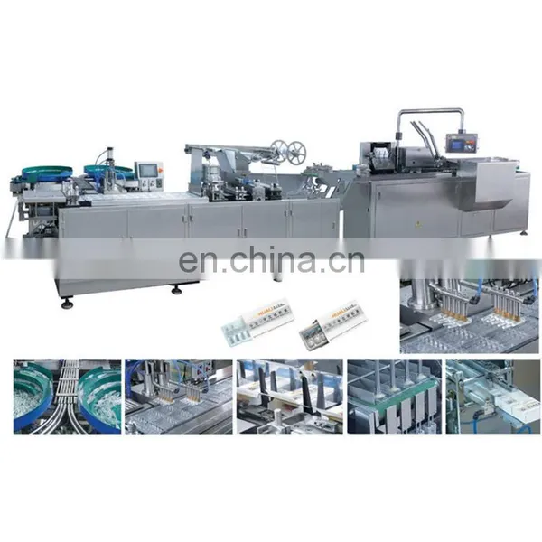Tablet/capsules Blisters Aluminum Plastic Blister Packing Machine and Cartoning Machine Production Line photo-2