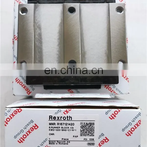 R167121420 Rexroth Ball Rail Runner Block Rexroth Linear Bearing photo-2