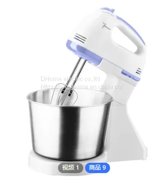 Desktop Household Electric Egg Beater High Power Automatic Stainless Steel Egg Beater（Wechat:13510231336） photo-2