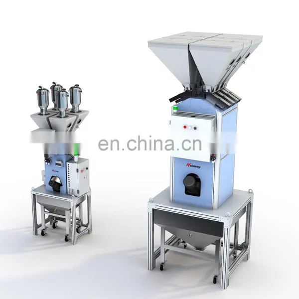 Industrial High Capacity Horizontal Automatic Pvc Granules Plastic Industry Gravimetric Batch Blender photo-2
