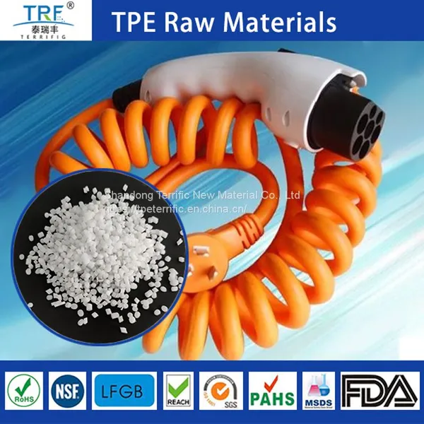 Factory Direct Sale Halogen-Free Flame Retardant V0 TPE Particles for Cable Jacket photo-2