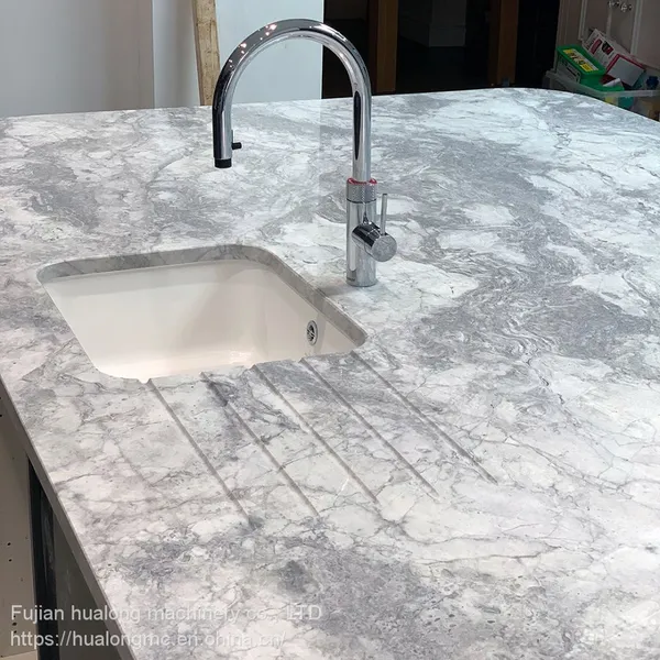 CNC Stone Machinery Granite Marble Slab Sink Cutting and Polishing Machine for Countertop Tiles Stone Cutting Machine photo-5