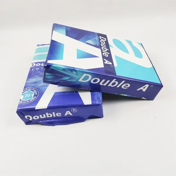 Copy Paper DOUBLE A4 80 Gsm 70 Gsm 500 Sheets China Manufacturer MAIL+kala@sdzlzy.com photo-4