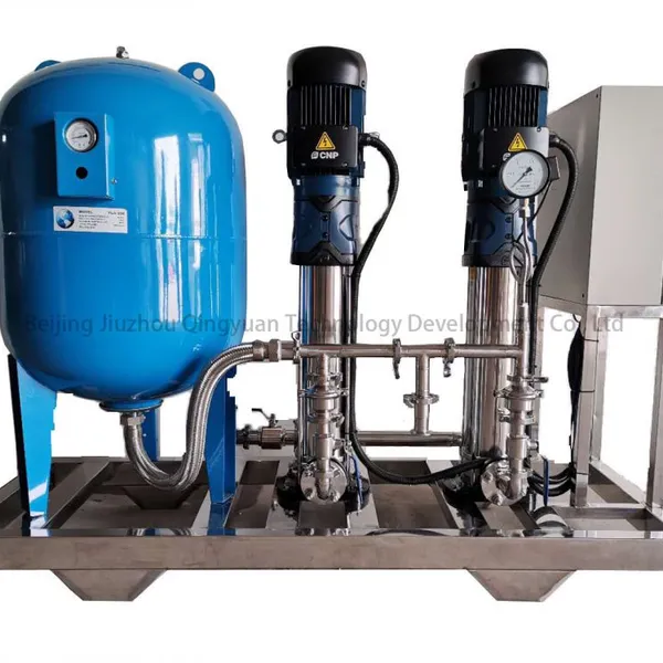 Automatic Constant Pressure Variable Frequency Water Supply Equipment for Secondary Pressurized Water Supply in High-rise Residential Buildings