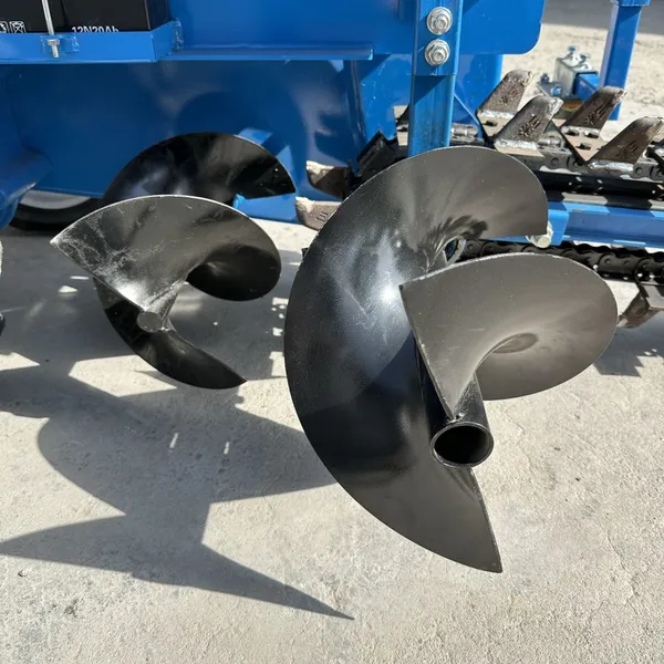 Small Hand-guided Chain Trencher Multi-functional Agricultural Orchard Diesel Slotting Machine Pipeline and Cable Trencher photo-2