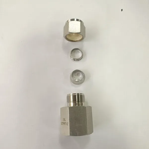 Stainless Steel Ferrule Tube Fittings for Oil and Gas Pipeline Connections photo-4