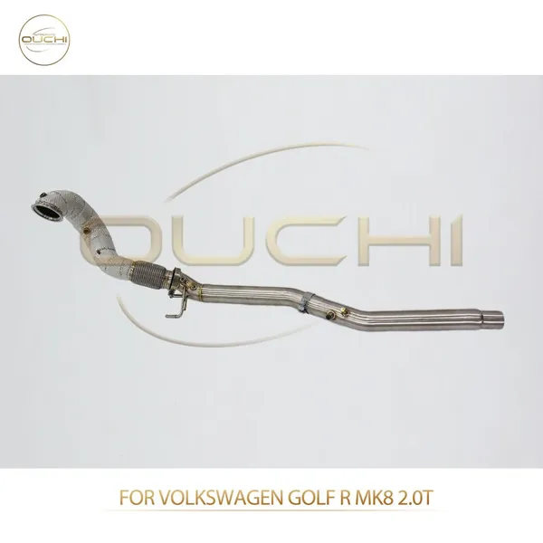 Exhaust Downpipe for Volkswagen Golf GTI MK8/Golf R MK8/Passat/Tiguan/Touareg Stainless Steel Performance Upgrade Increase High-performance Auto Parts photo-2