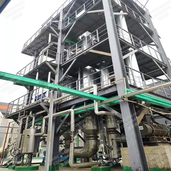 Industrial Water Treatment Shell and Tube Type Falling Film Mvr Evaporator photo-5