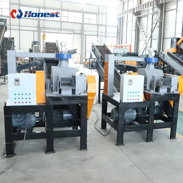 Waste Aluminium Steel Wire Cutting Machine ACSR Cable Cutting Sorting Recycling Machine