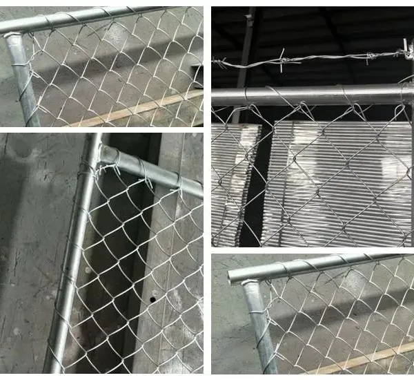 Customizable Galvanized Frame, Detachable Temporary Safety Fence Panels, Suitable for Construction Sites, Farms and Other Areas in Canada. photo-3