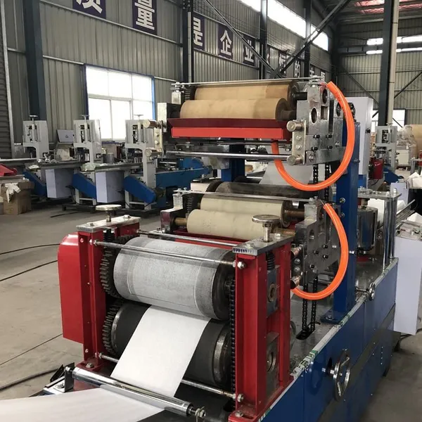 Factory Napkin Machine Automatic Color Printing Paper Napkin Tissue Making Machine/ Small Capacity Tissue photo-2