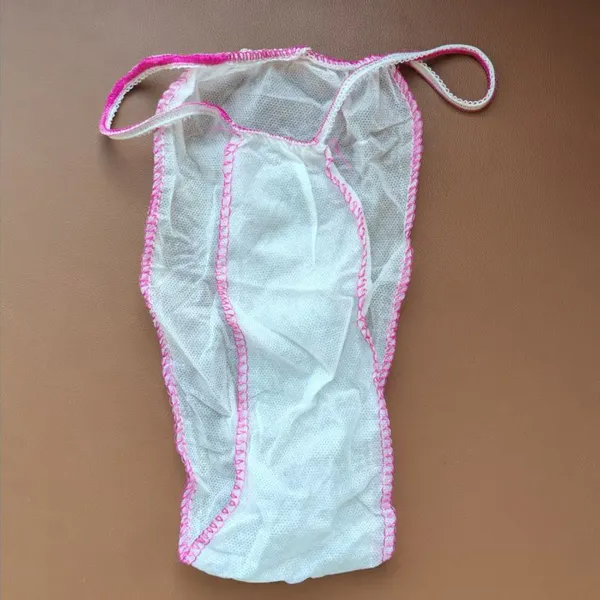 Disposable g String Thong Disposable Underwear for Beauty Center Thong Panties for Women Spa