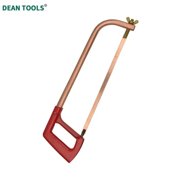 Non-Sparking Hacksaw Frame Spark-free Safety Hacksaw Frame Red Copper Hacksaw Frame Junior Metal Cutting Saw