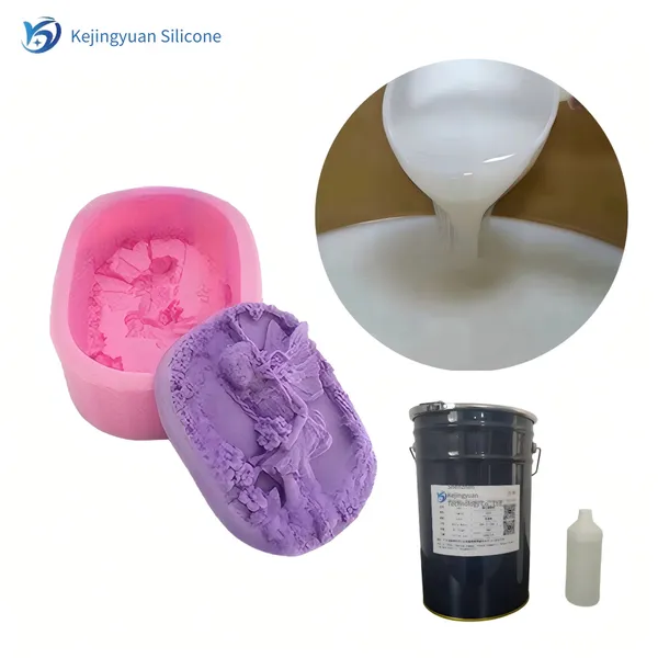Diy Handmade Soap Mold Silicone, Translucent Mold Making Silicone, Liquid Silicone for Fine Detail Reproduction