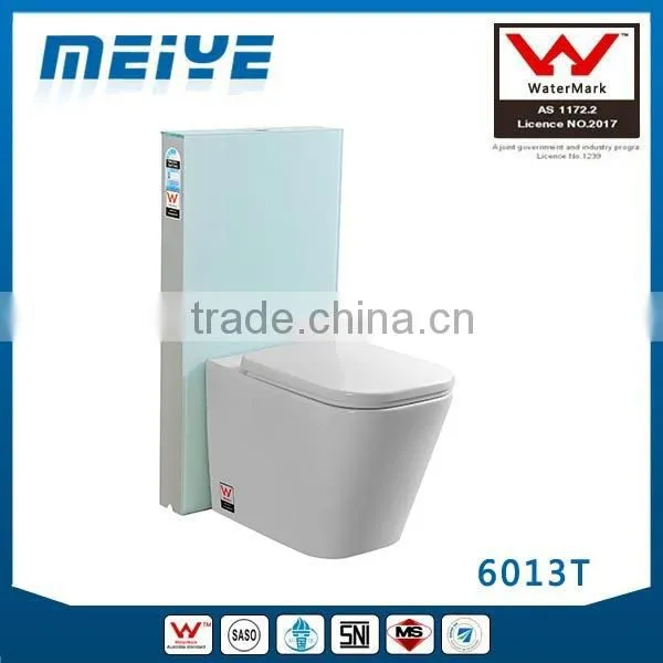 Back to Wall Toilet P/S Trap Elongated WC Pan for Concealed Cistern or Floor-standing Flushing Cistern WATERMARK WC-6015 photo-3