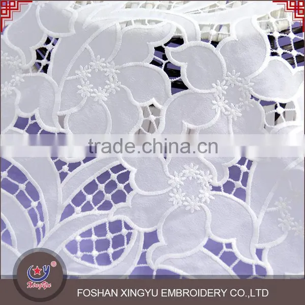 2016 Textile Latest Design Flower Pattern Sweet Girl Style Embroidery Lace Fabric for Apparel photo-3