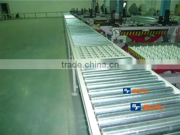 conveyor roller assembly line