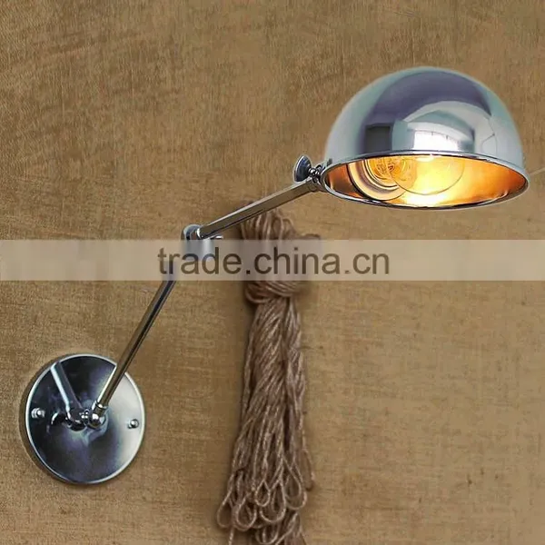 Adjustable Iron LED Wall Light Bedroom Wall Sconce Quality Choice photo-3