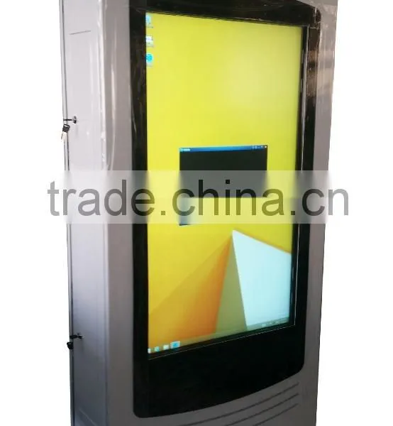 Multitouch Screen Industiral LCD Led Backlight Display Advertising Screen pc Kiosk photo-3