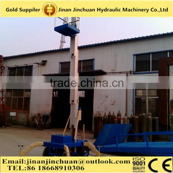 Single Aluminium Alloy Hydraulic Platforms/mobile Courtyard Aluminum Alloy Elevator photo-5
