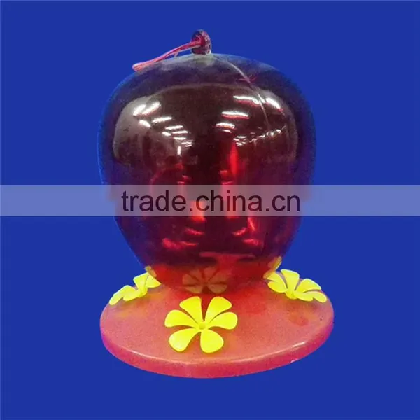 Glass Bottle an Bird Feeder With Screw Plastic Cap photo-2