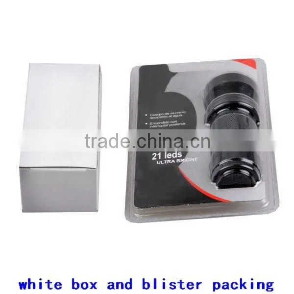 LED UV Flashlight Small 380-385nm Wave Band 21 LED UV Flashlight photo-5