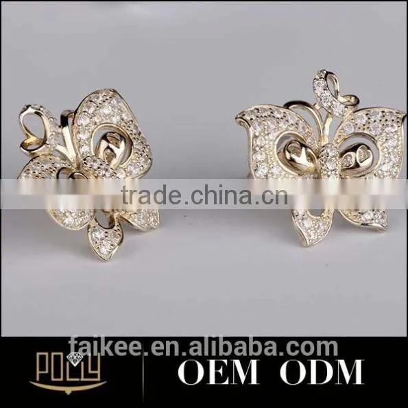 Polly Newest Product Crystal Earring Cuffs photo-3