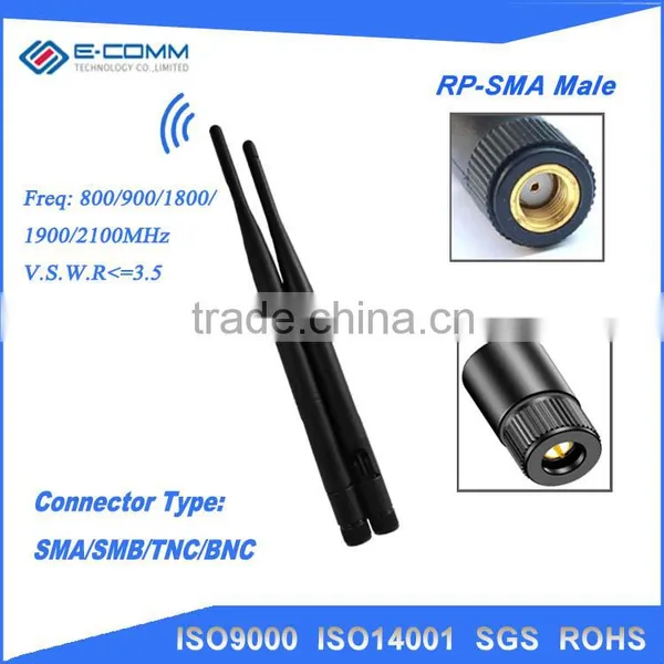 Omni-directional Antenna 3G / 800-2100MHz Modules Lan Antenna SMA Interface photo-5