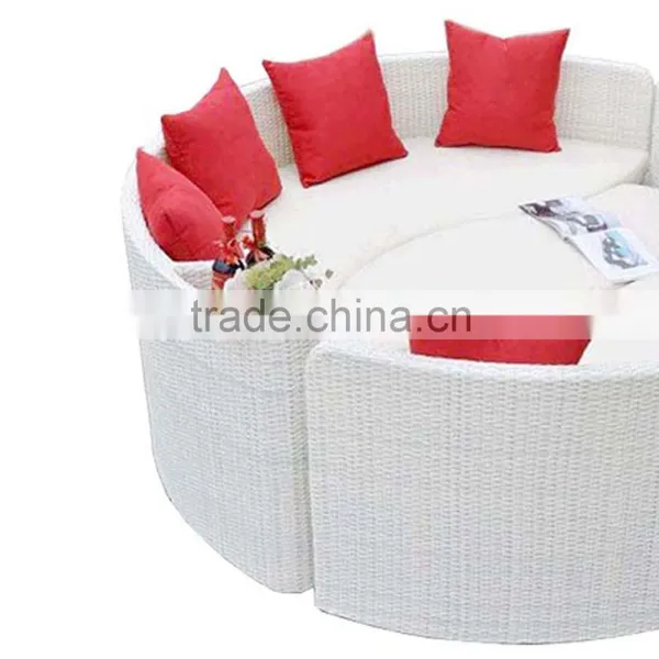 Round Shaped Rattan Outdoor Furniture Personality Leisure Big Round Garden Rattan Furniture photo-6