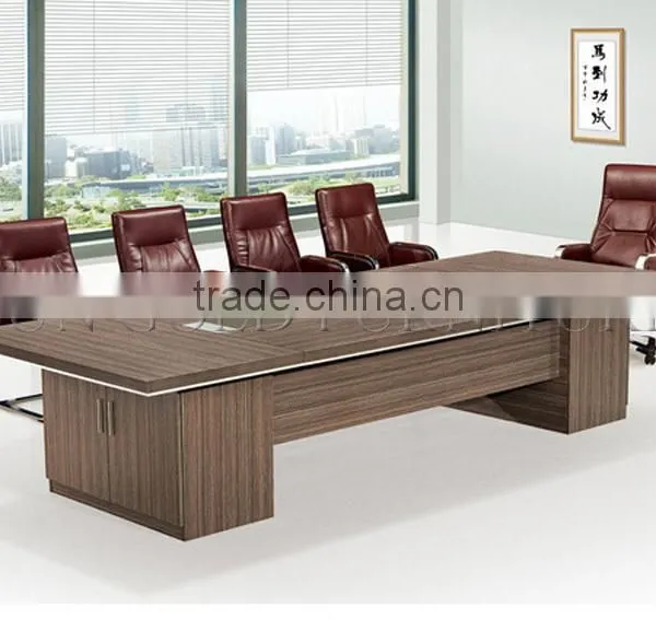 Modern Wooden Office Furniture Custom Made Conference Table (SZ-MT005) photo-5